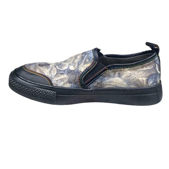 L’artiste X Spring Step Rosea Black Multicolor Slip On Sneaker Size 37 US 6.5 - Picture 2 of 11